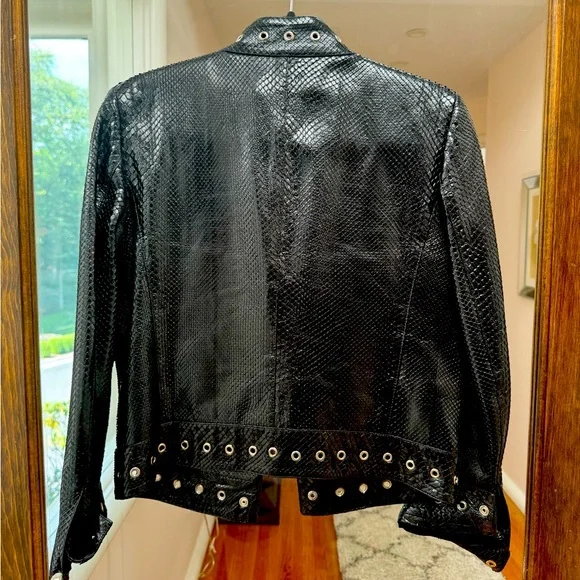 Gucci python leather jacket - Picture 3 of 3